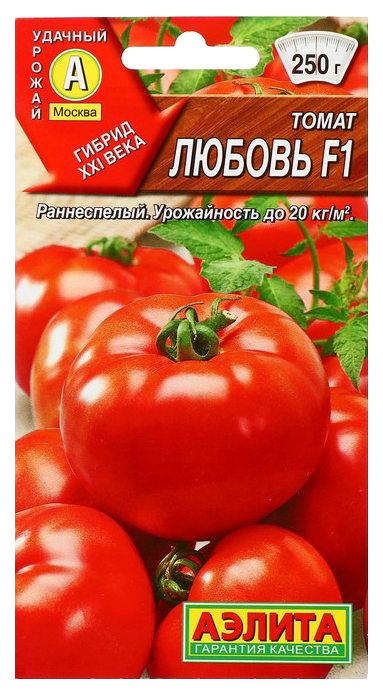 

Семена томат Аэлита Любовь F1 00-00569792 1 уп.
