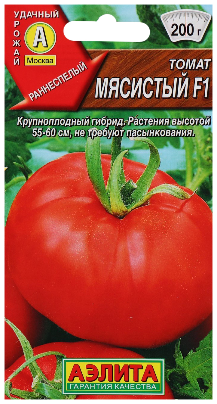 

Семена томат Аэлита Мясистый F1 1 уп.
