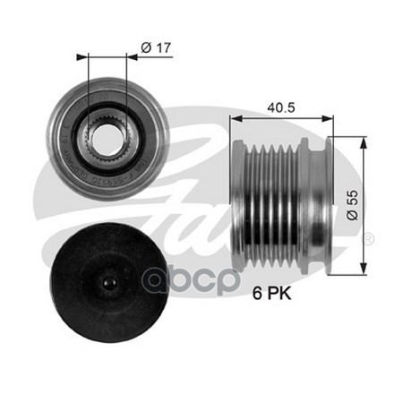

Шкив генератора 7789-10029