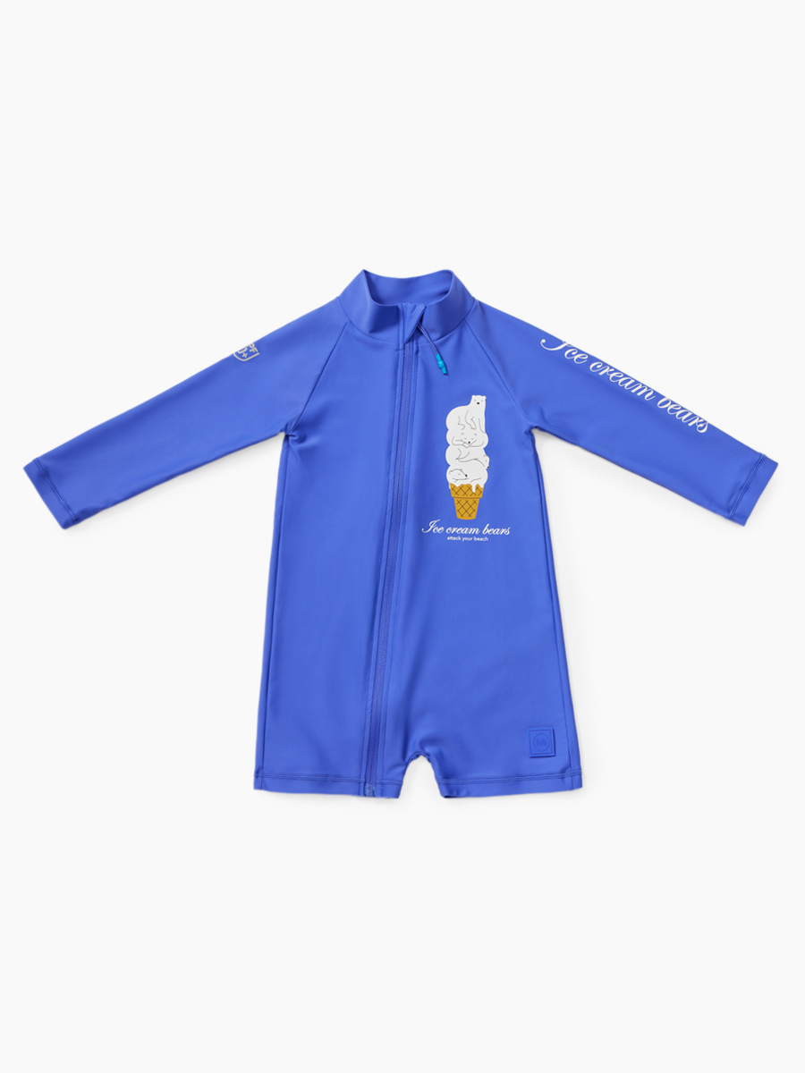 

Купальник слитный детский Happy Baby 50654, blue, 92, Синий, 50654