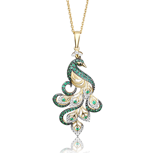 

Кулон из желтого золота PLATINA jewelry 03-2207-02-404-1130-52, фианит, 03-2207-02-404-1130-52