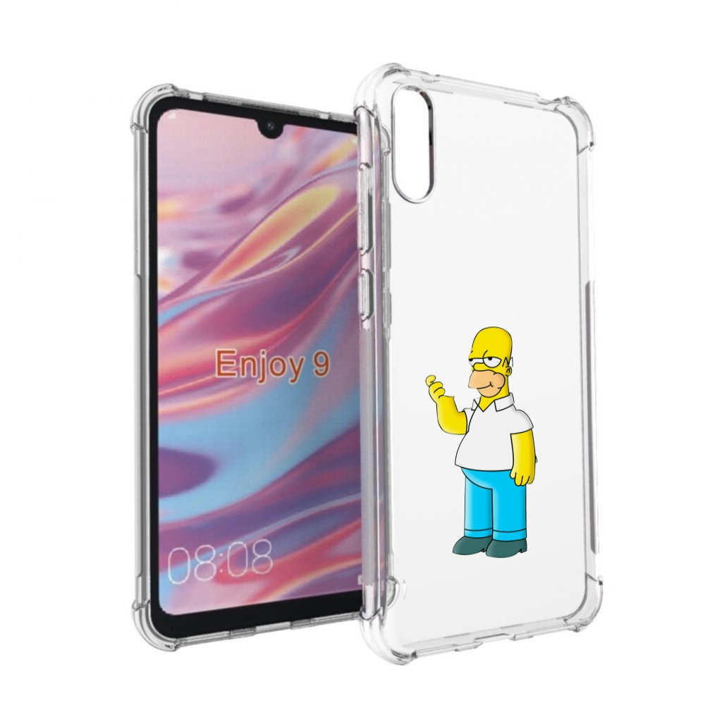 

Чехол бампер MyPads гомер-симпсон для Huawei Enjoy 9, Прозрачный, Tocco