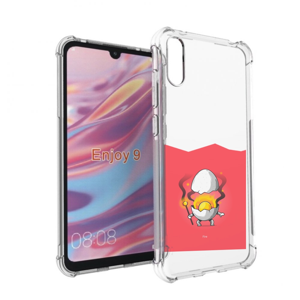 

Чехол бампер MyPads горелое яйцо для Huawei Enjoy 9, Прозрачный, Tocco