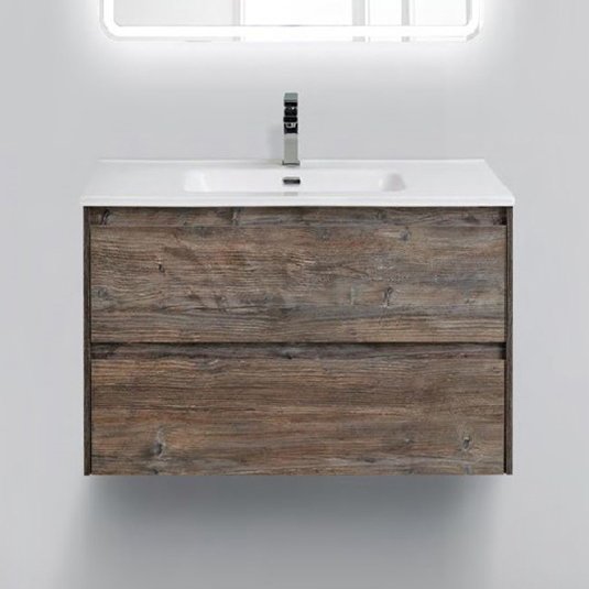 

Тумба с раковиной BelBagno Kraft 39 80 pino pasadena, Коричневый