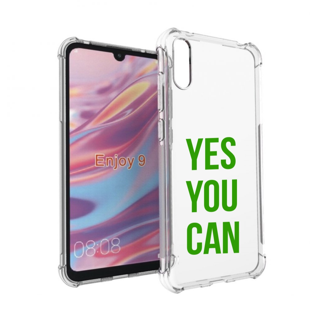 

Чехол бампер MyPads да-ты-можешь для Huawei Enjoy 9, Прозрачный, Tocco