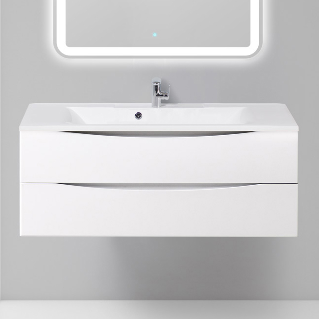 

Тумба с раковиной BelBagno Marino 120 bianco lucido, Белый