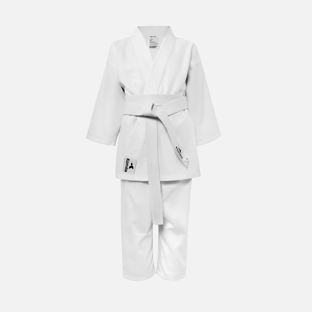 Кимоно Konda Beginner для карате, детское, размер 110 см, белое