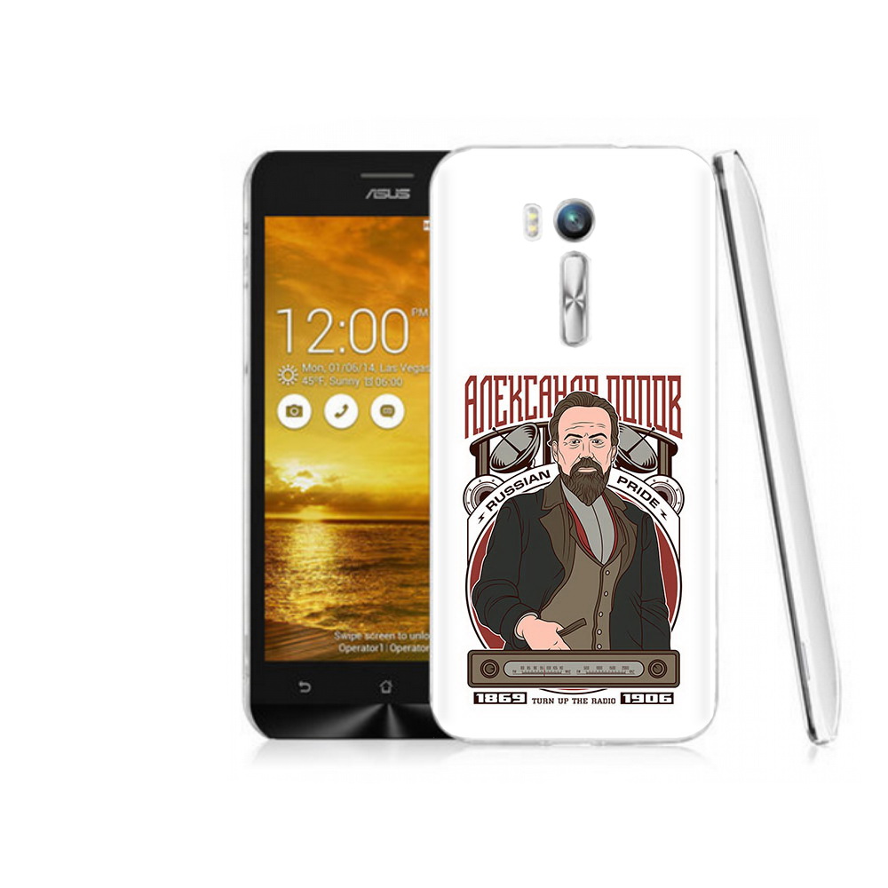 Чехол MyPads Tocco для Asus ZenFone Go (ZB551KL) Александр Попов