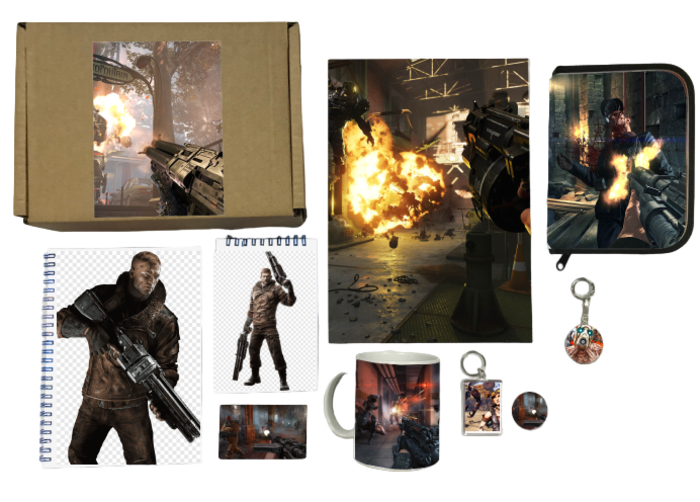 

Бокс GOODbrelok Wolfenstein, Вольфенштайн №1