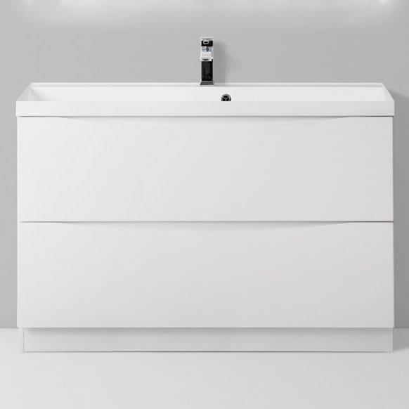 

BelBagno Тумба с раковиной BelBagno Marino 90 bianco lucido, напольная