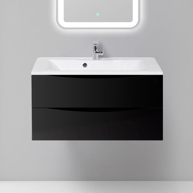 

BelBagno Тумба с раковиной BelBagno Marino 90 nero lucido