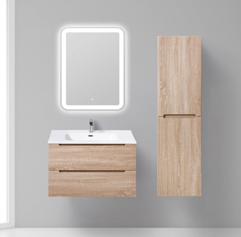 

BelBagno Шкаф-пенал BelBagno Etna 40 R rovere bianco, Коричневый
