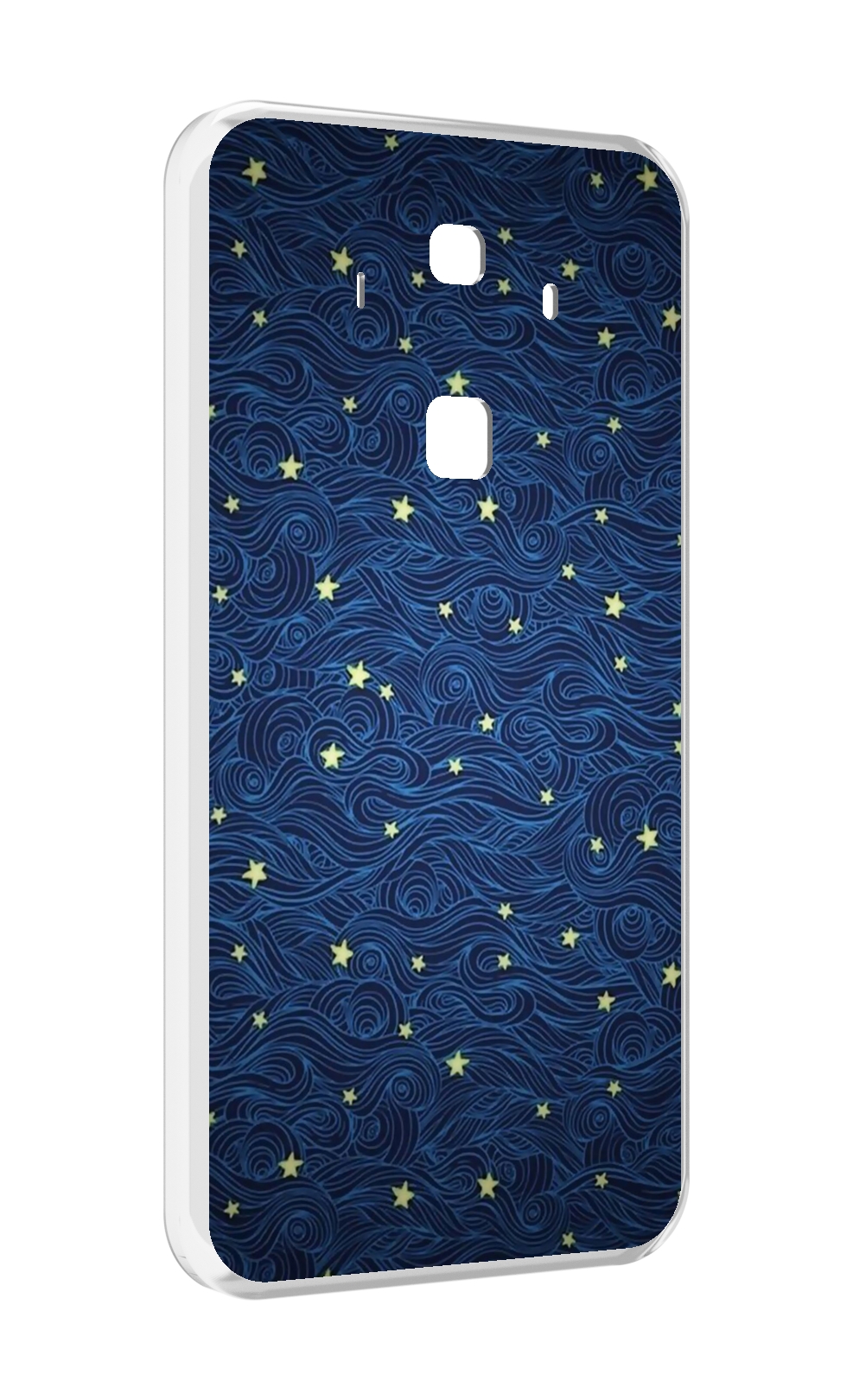

Чехол MyPads волны с звездами акварель для Huawei Mate 10 Pro, Прозрачный, Tocco