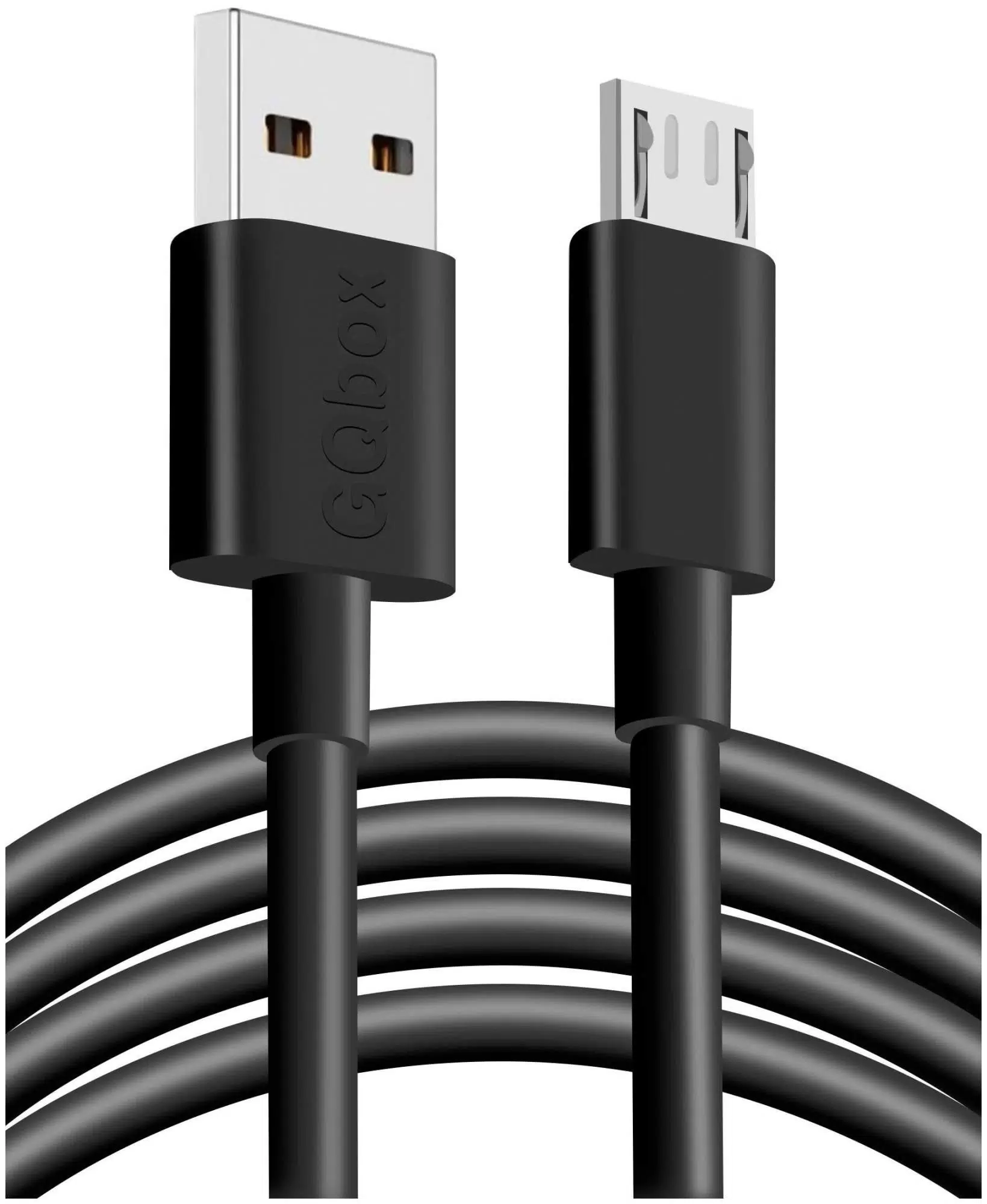 

Кабель micro USB - USB 1 м, черный (набор 2 шт)