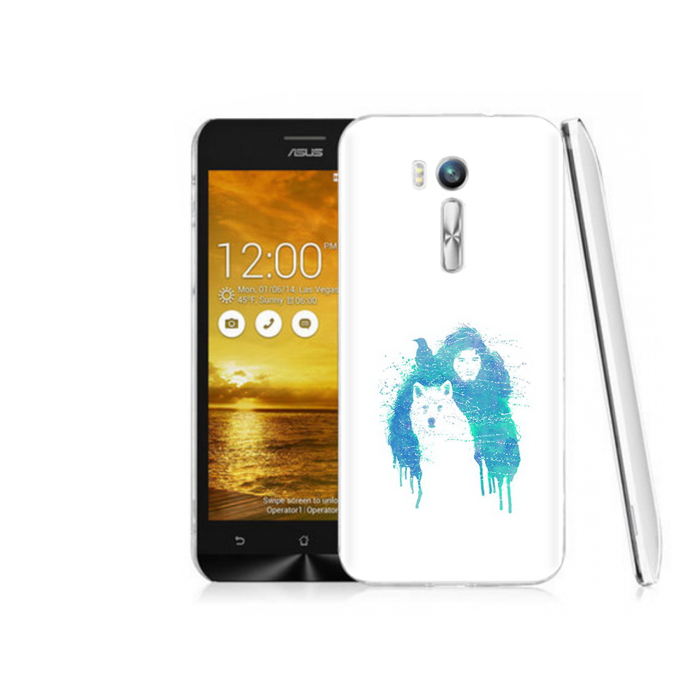 

Чехол MyPads Tocco для Asus ZenFone Go (ZB551KL) джон сноу, Прозрачный, Tocco
