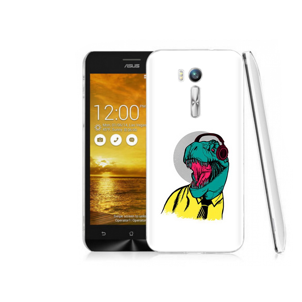 

Чехол MyPads Tocco для Asus ZenFone Go (ZB551KL) дино, Прозрачный, Tocco