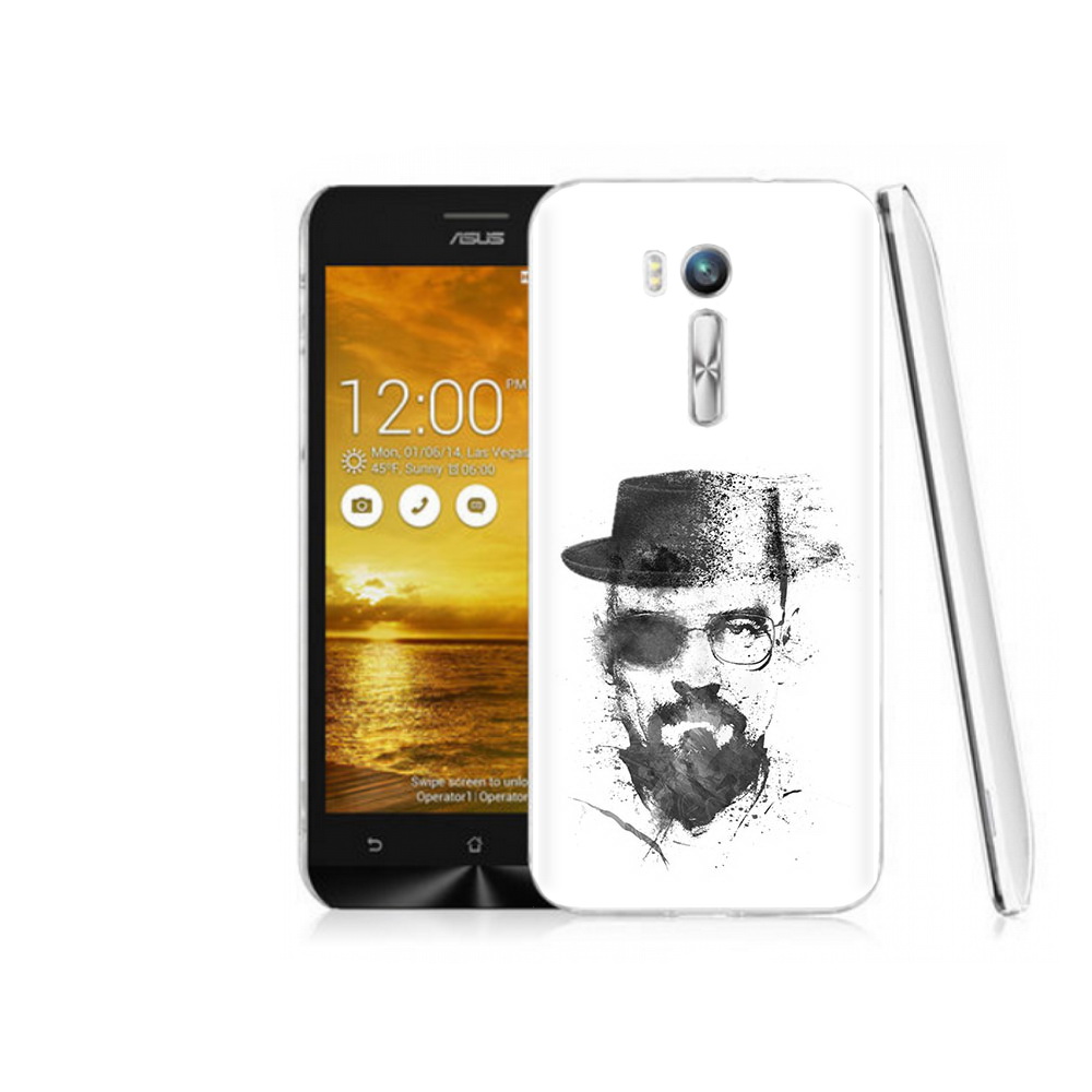 

Чехол MyPads Tocco для Asus ZenFone Go (ZB551KL) загадочный человек, Прозрачный, Tocco