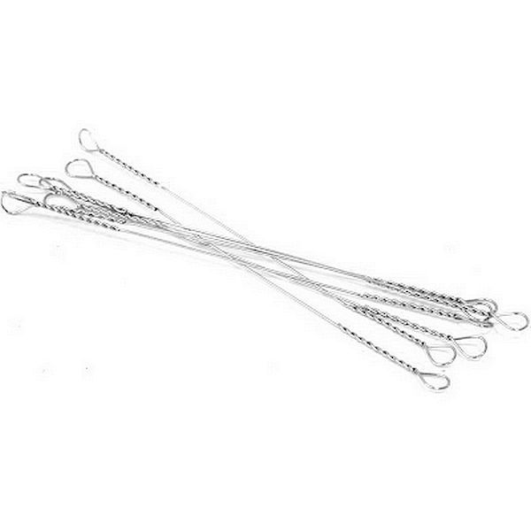 

Рыболовный поводок Тула Sport Fishing 10 см, 9 кг, сталь, 10 шт., Серебристый, Сталь