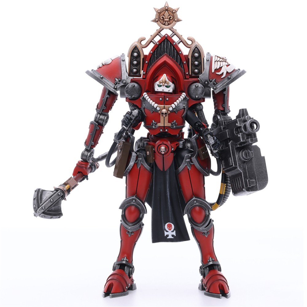 Фигурка JoyToy Warhammer 40K Adepta Sororitas Paragon Warsuit Sister Merewal 1:18 JT4508