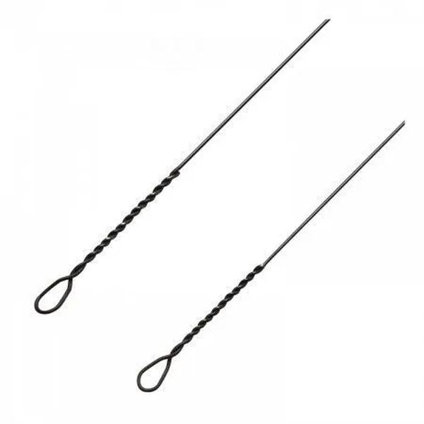 

Рыболовный поводок Тула Sport Fishing 25 см, 17 кг, титан, 2 шт., Серый, Титан