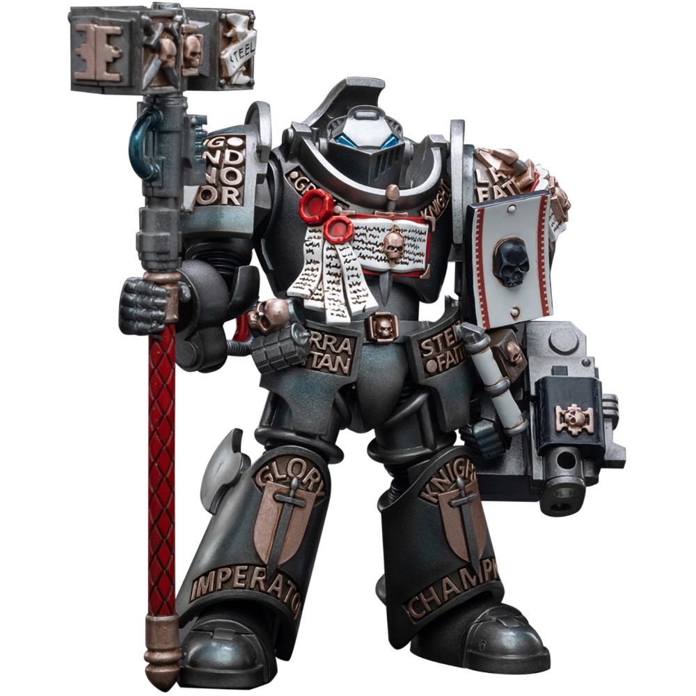 Фигурка JoyToy Warhammer 40K Grey Knights Terminator Caddon Vibova 1:18 JT3228