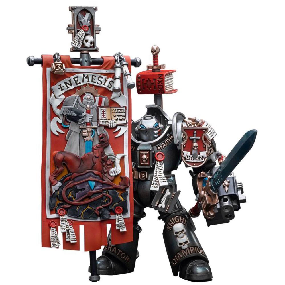 Фигурка JoyToy Warhammer 40K Grey Knights Terminator Retius Akantar 1:18 JT3198