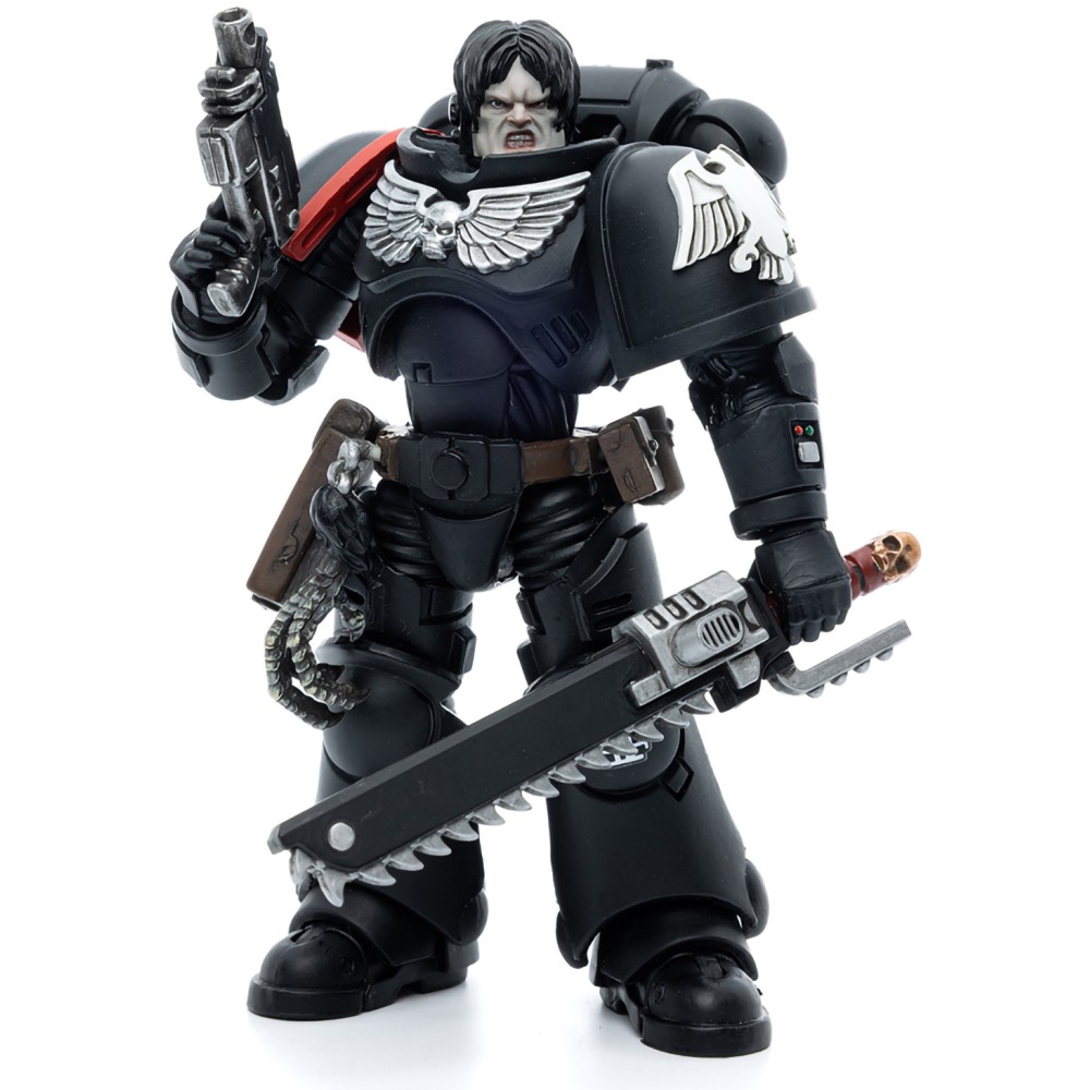 

Фигурка JoyToy Warhammer 40K Raven Guard Intercessors Brother Colvane 1:18 JT4591