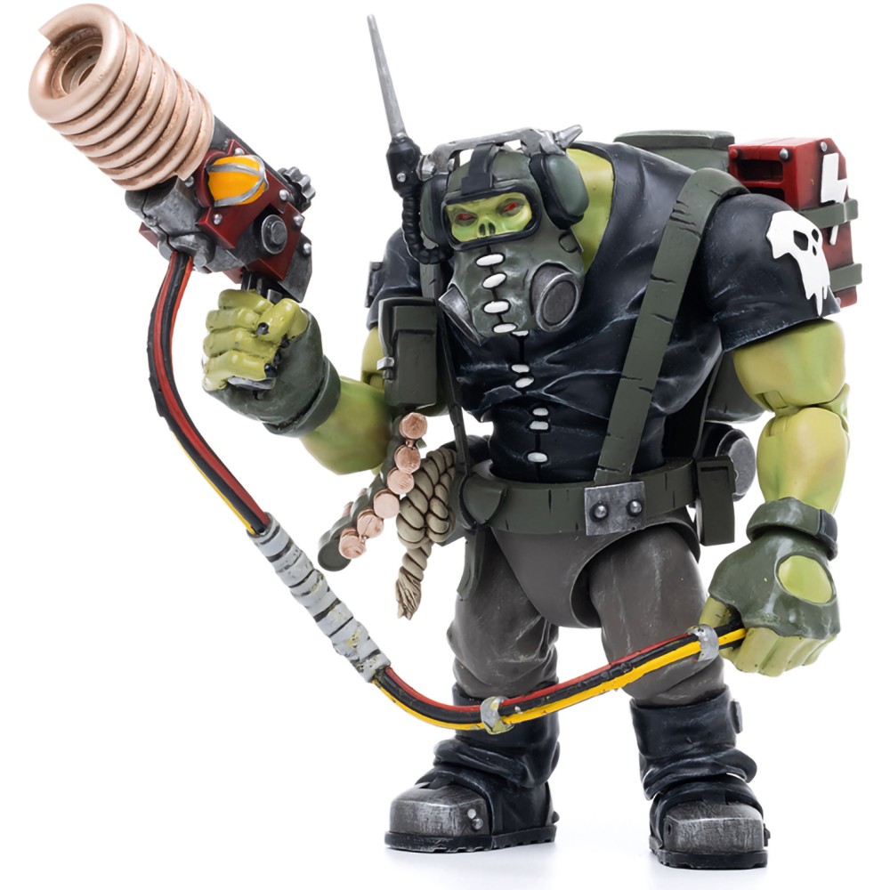 Фигурка JoyToy Warhammer 40K Orks Ork Kommandos Comms Boy Wagzuk 1:18 JT2979