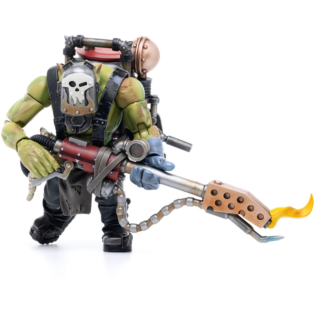 

Фигурка JoyToy Warhammer 40K Orks Ork Kommandos Burna Boy Ragrob 1:18 JT2900