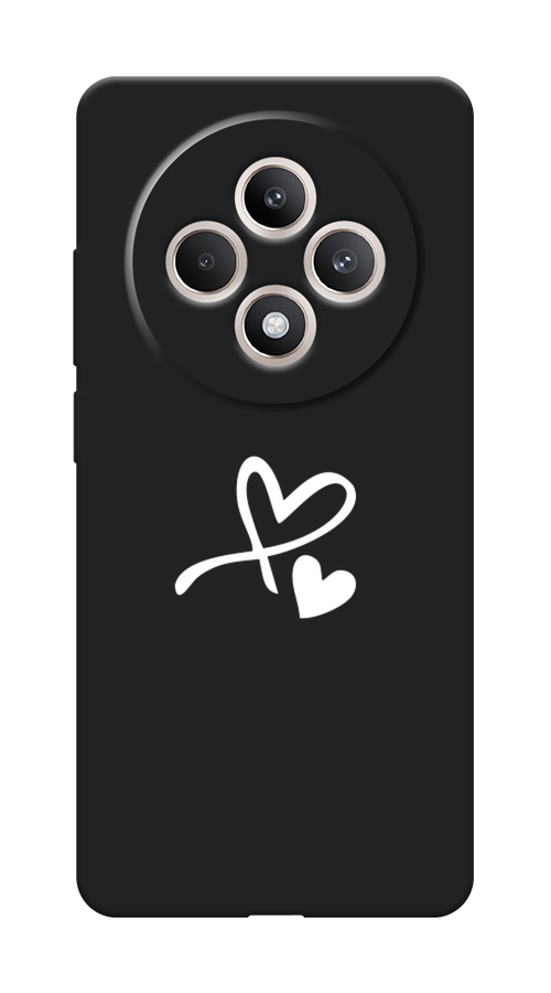 

Чехол Awog на Oppo Reno 12F "Сердечко минимализм", Белый, 2517852-1