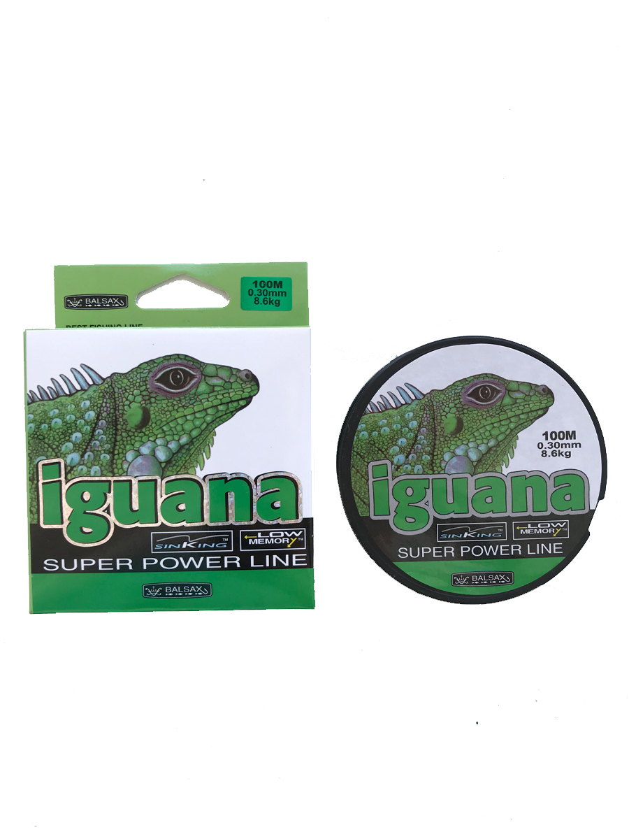 Леска для рыбалки Balsax Iguana 0,30мм - 8,6 кг - 100м