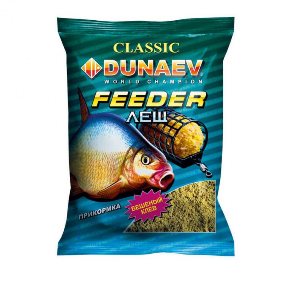 

Прикормка Dunaev CLASSIC 0.9кг ФИДЕР-Лещ, Classic
