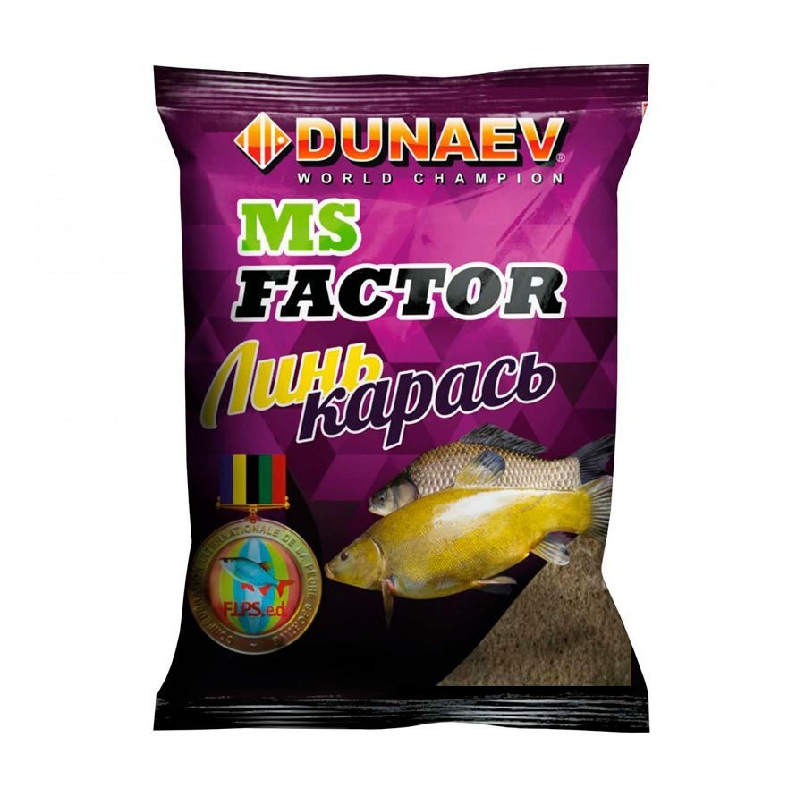 

Прикормка Dunaev MS FACTOR 1кг ЛИНЬ-КАРАСЬ, Ms Factor