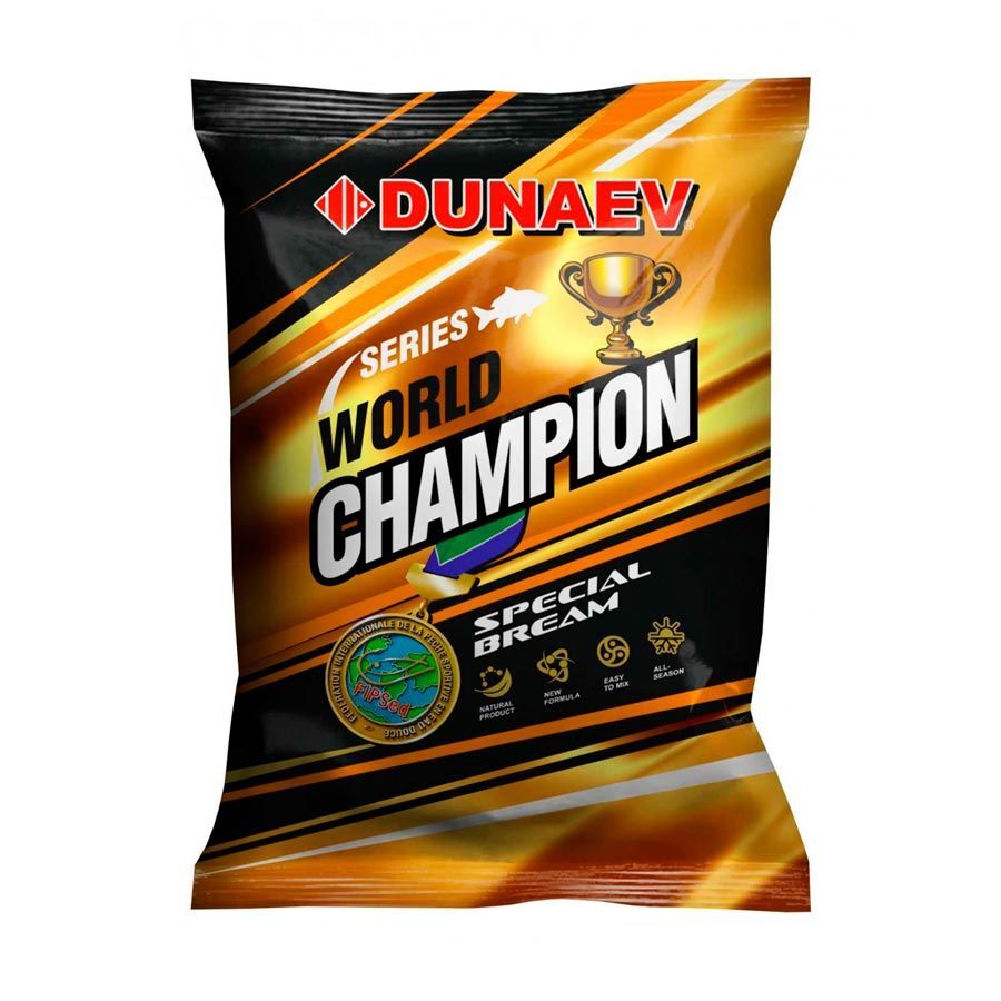 

Прикормка Dunaev WORLD CHAMPION 1кг Bream Special, Коричневый, World Champion