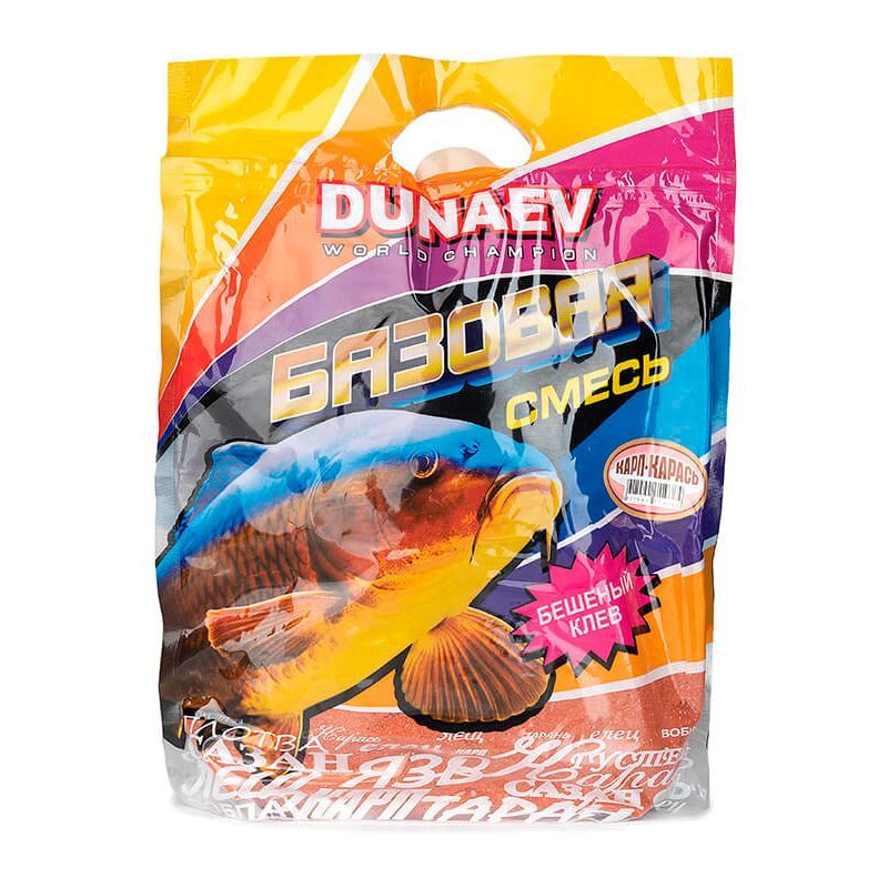 

Прикормка Dunaev БАЗА 2.5кг КАРП-КАРАСЬ, Базовая смесь