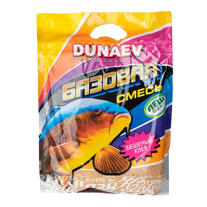 

Прикормка Dunaev БАЗА 2.5кг ЛЕЩ, Базовая смесь