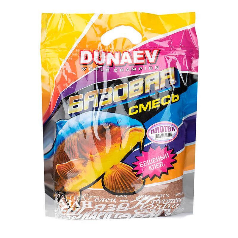 

Прикормка Dunaev БАЗА 2.5кг ПЛОТВА, Базовая смесь