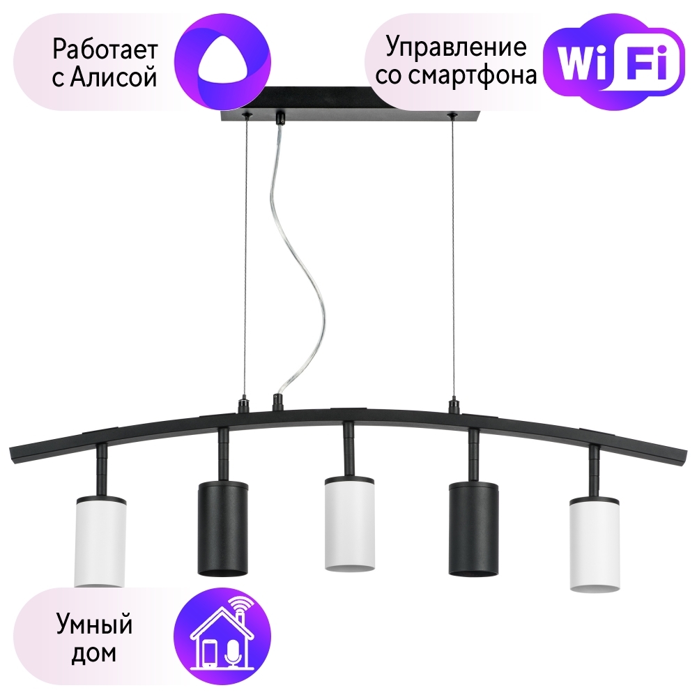

LR735372363 Подвесной светильник Rullo Lightstar с поддержкой Алисы, (комплект из 571735+2