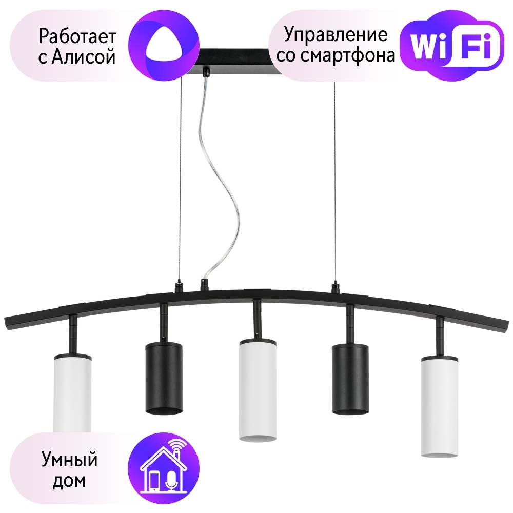 

LR735372863 Подвесной светильник Rullo Lightstar с поддержкой Алисы, (комплект из 571735+2