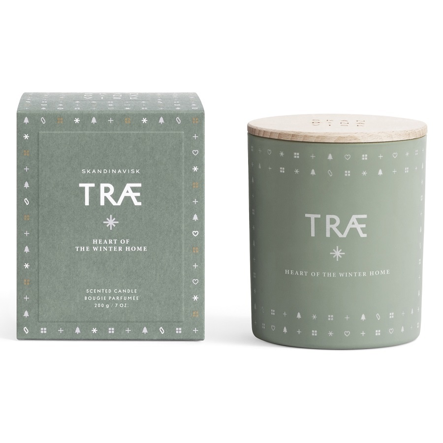 

Свеча ароматическая TRAE с крышкой, 200 г