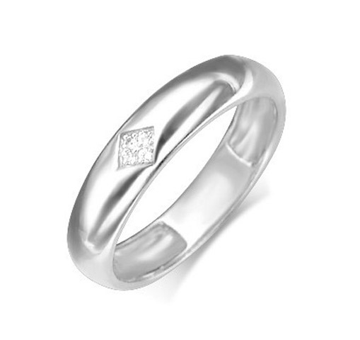 

Кольцо из золота р. 19,5 PLATINA jewelry 01-0631-00-101-1120-30, бриллиант, 01-0631-00-101-1120-30