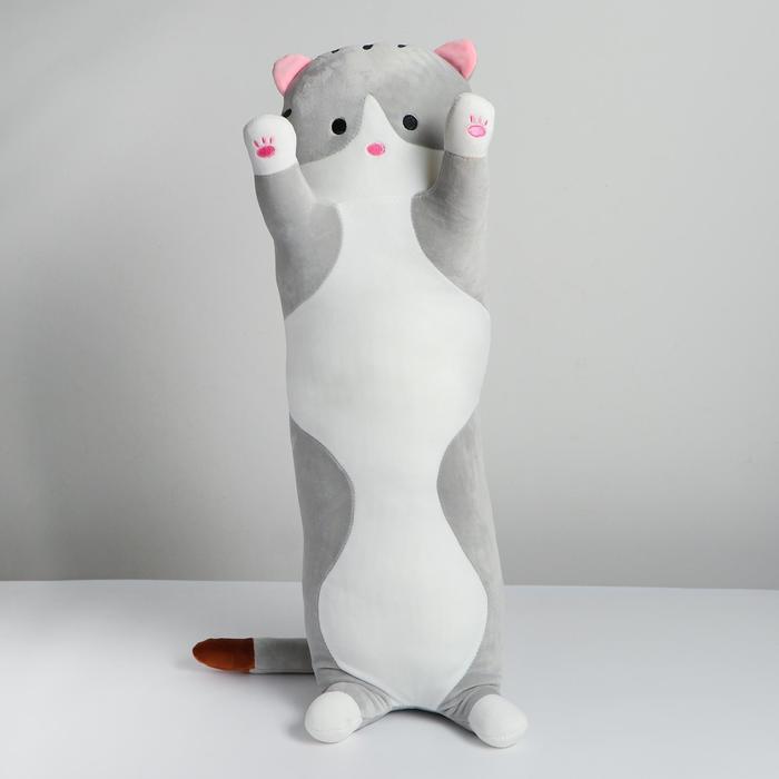 

Мягкая игрушка-подушка «Кот», 70 см, цвета МИКС