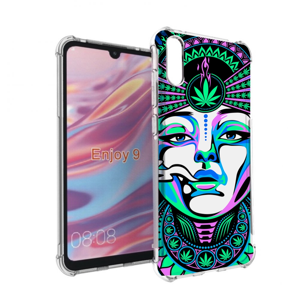 

Чехол бампер MyPads девушка-любит-траву-абстракция для Huawei En, Прозрачный, Tocco