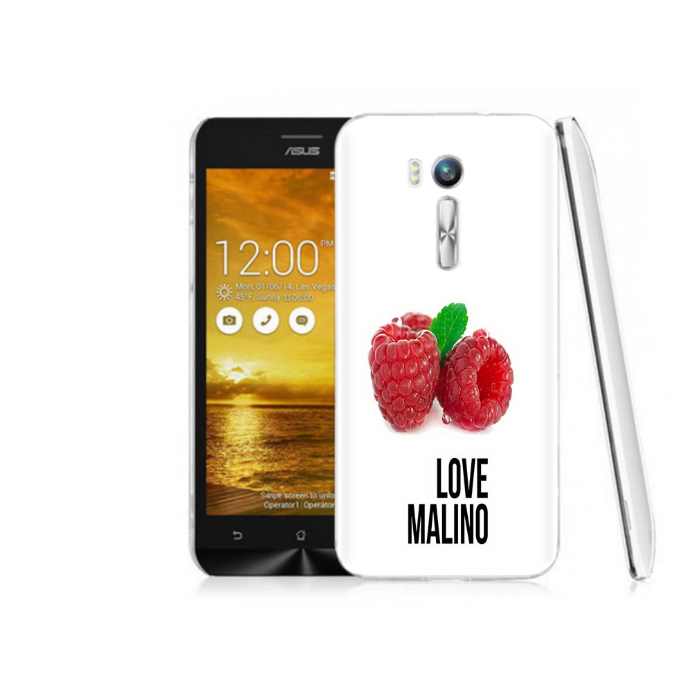

Чехол MyPads Tocco для Asus ZenFone Go (ZB551KL) Бренд лове малино, Прозрачный, Tocco