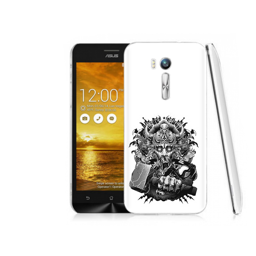 

Чехол MyPads Tocco для Asus ZenFone Go (ZB551KL) злой тор, Прозрачный, Tocco