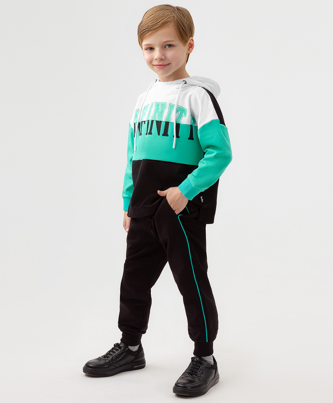 

Брюки детские Button Blue 123BBBMC56070800 черный, 122, 123BBBMC56070800