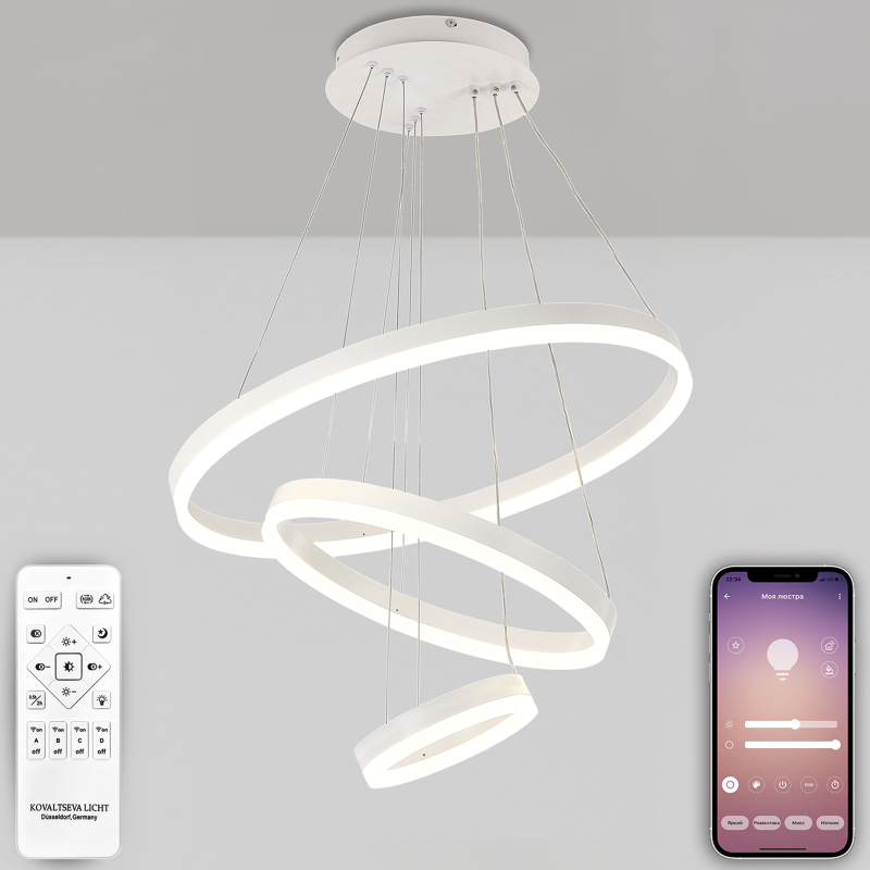 

Подвесная люстра Natali Kovaltseva Oreol LED LAMPS 81277, Oreol