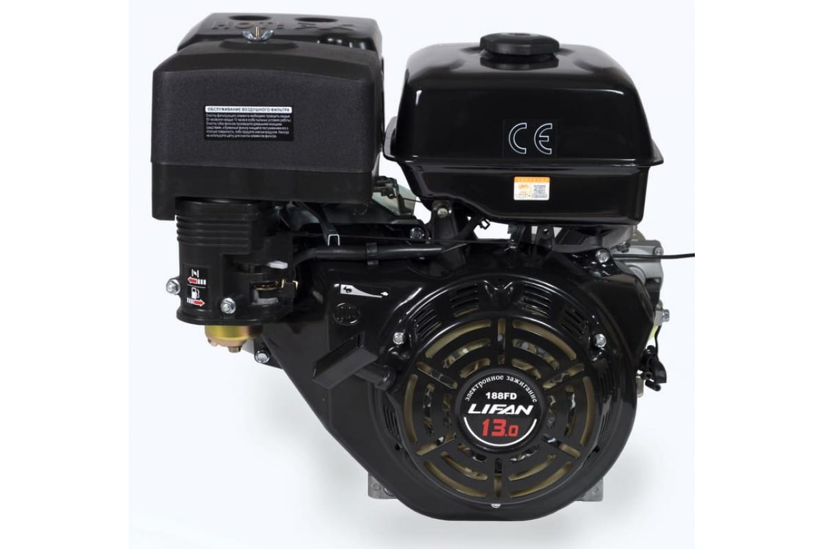 

Двигатель 188FD 13 л.с., D25, 18А LIFAN 00-00000322
