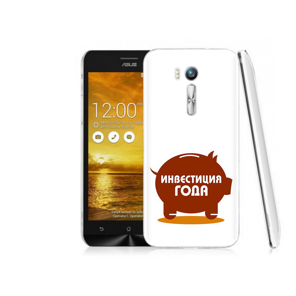 Чехол MyPads Tocco для Asus ZenFone Go (ZB551KL) инвестиция