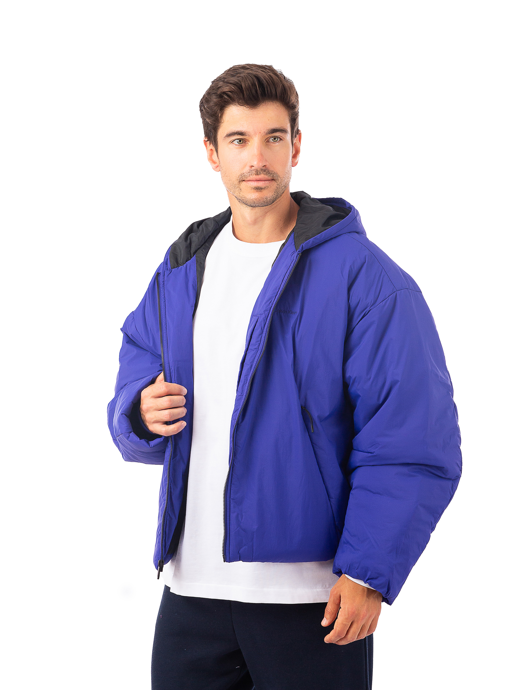 Куртка мужская Calvin Klein 40JM502 синяя M